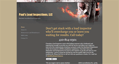 Desktop Screenshot of leadinspections.us